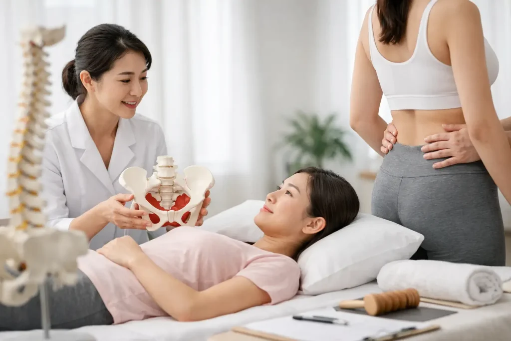 产后骨盆修复中医调理如何做才稳妥?从体态评估到长期复健的安心恢复方案